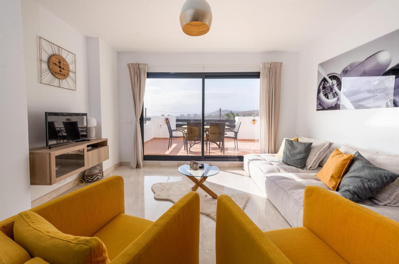 Lotus 2401 - Beautiful Apartment With Pool & Sea View Casares Esterno foto